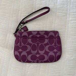 Coach wristlet vintage